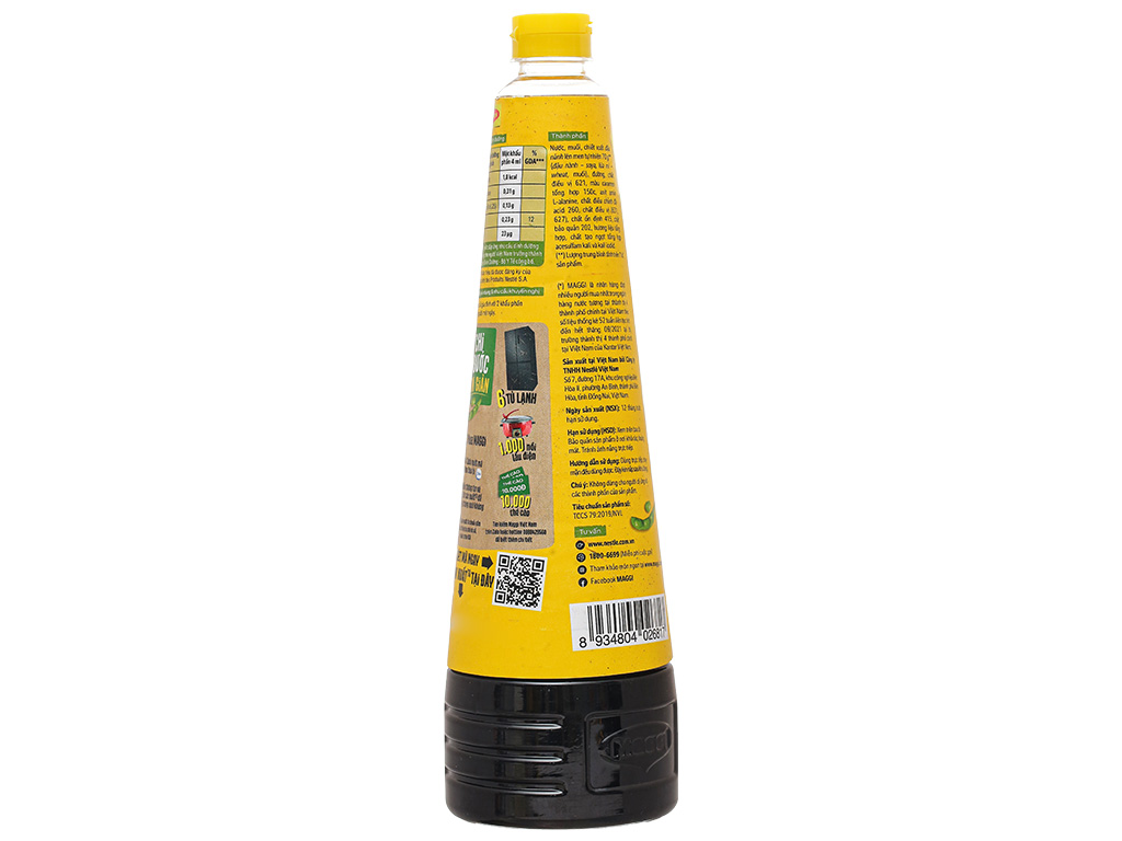 Nước tương đậu nành thanh dịu Maggi chai 700ml 3