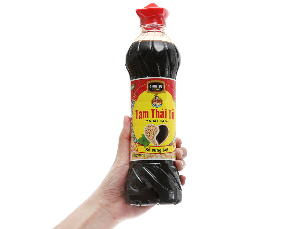 Nước tương Nhất Ca Tam Thái Tử chai 500ml 4