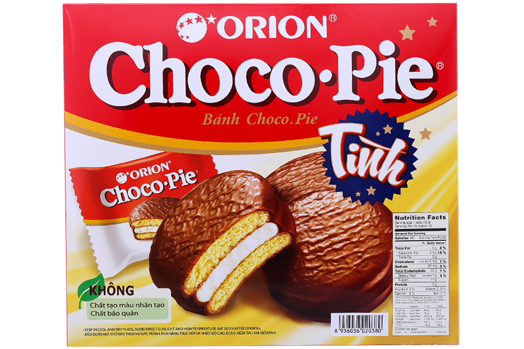 Bánh Choco-Pie Socola hộp 396g