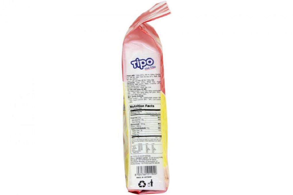 Bánh trứng Tipo 220g