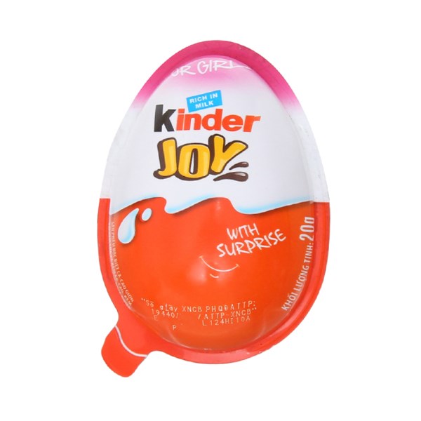 Kẹo Đồ Chơi Cho Bé Gái Kinder Joy Hương Socola Hũ 20G (Từ 3 Tuổi)