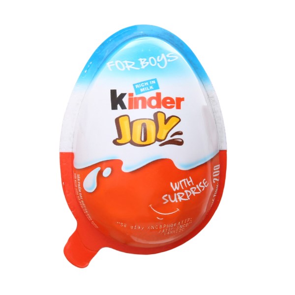 Kẹo Đồ Chơi Cho Bé Trai Kinder Joy Hương Socola Hũ 20G (Từ 3 Tuổi)