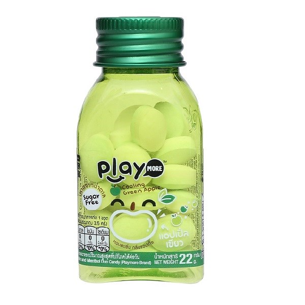 Kẹo The Playmore Hương Táo Hũ 22G (Từ 3 Tuổi)