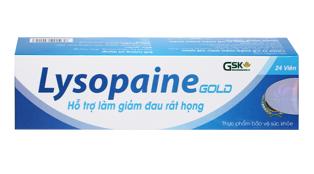 Đánh bại đau họng với viên ngậm đau họng lysopaine hiệu quả