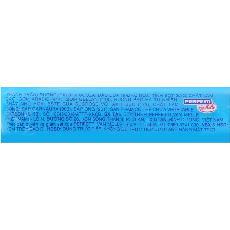 Kẹo mềm Mentos hương bạc hà gói 113.4g (từ 3 tuổi) 6