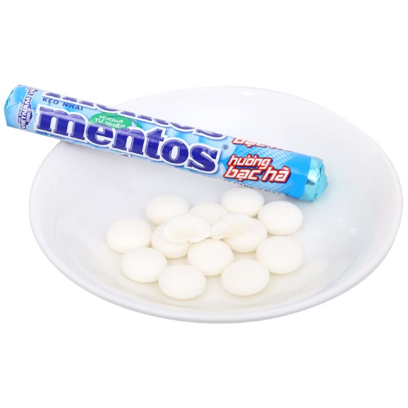 Kẹo mềm Mentos hương bạc hà gói 113.4g (từ 3 tuổi) 5