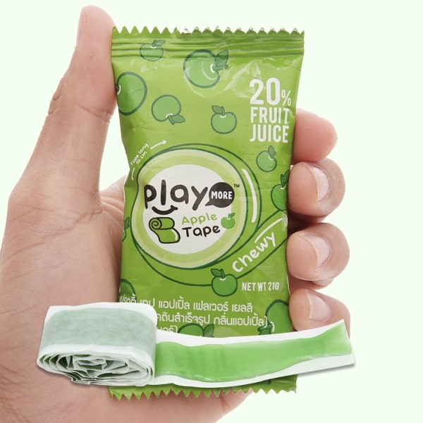 Kẹo dẻo cuộn PlayMore (từ 3 tuổi) thơm ngon, chính hãng, an toàn - AVAKids.com