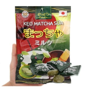 Kẹo matcha sữa Zeppin gói 120g