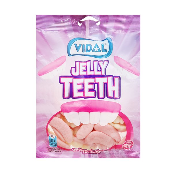 Kẹo dẻo Vidal School Mix hương trái cây gói 100g (từ 3 tuổi) 13