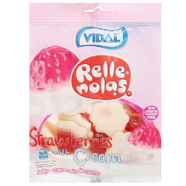 Kẹo dẻo Vidal School Mix hương trái cây gói 100g (từ 3 tuổi) 11