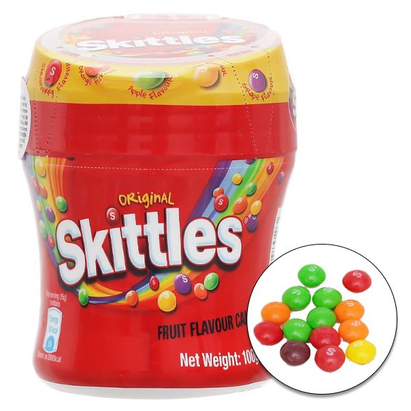 Kẹo trái cây Skittles Original 100g