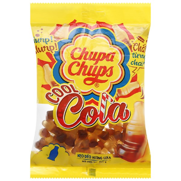 Kẹo dẻo Chupa Chups Panda Bears hương trái cây gói 160g (từ 3 tuổi) - AVAKids.com