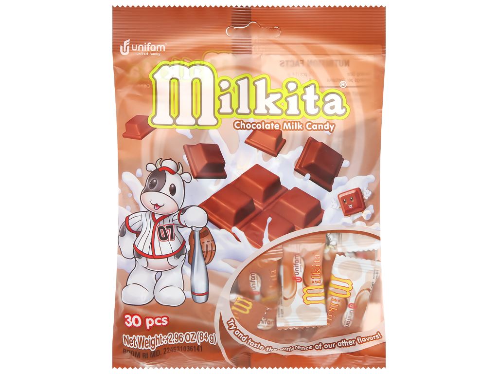 Kẹo Sữa Vị Socola Milkita Gói 84G Giá Tốt Tại Bách Hoá Xanh