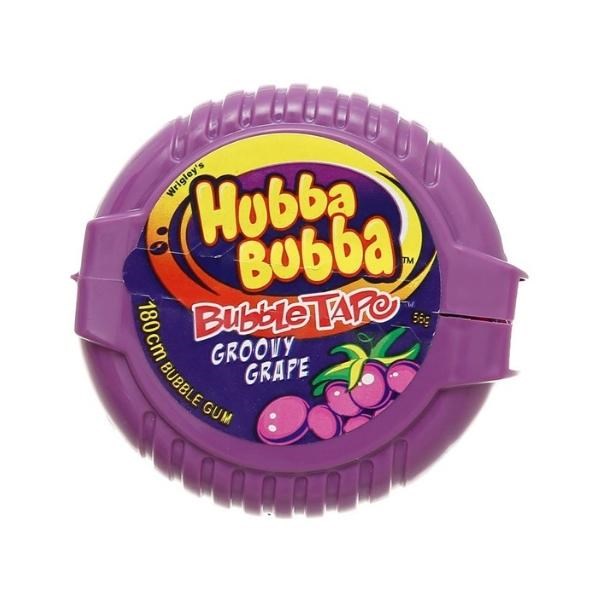 Kẹo Singum Hubba Bubba Hương Nho Hộp 56G (Từ 3 Tuổi) - - Avakids.Com