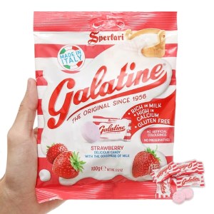 Kẹo sữa vị dâu Galatine gói 100g