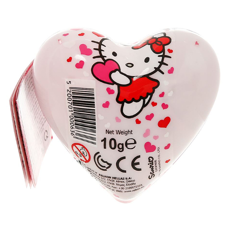 Kẹo đồ chơi trái tim Relkon Hello Kitty (từ 3 tuổi)