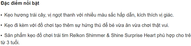 Kẹo đồ chơi trái tim Relkon Shimmer & Shine Surprise Heart hương dâu, cam hộp 10g (từ 3 tuổi)