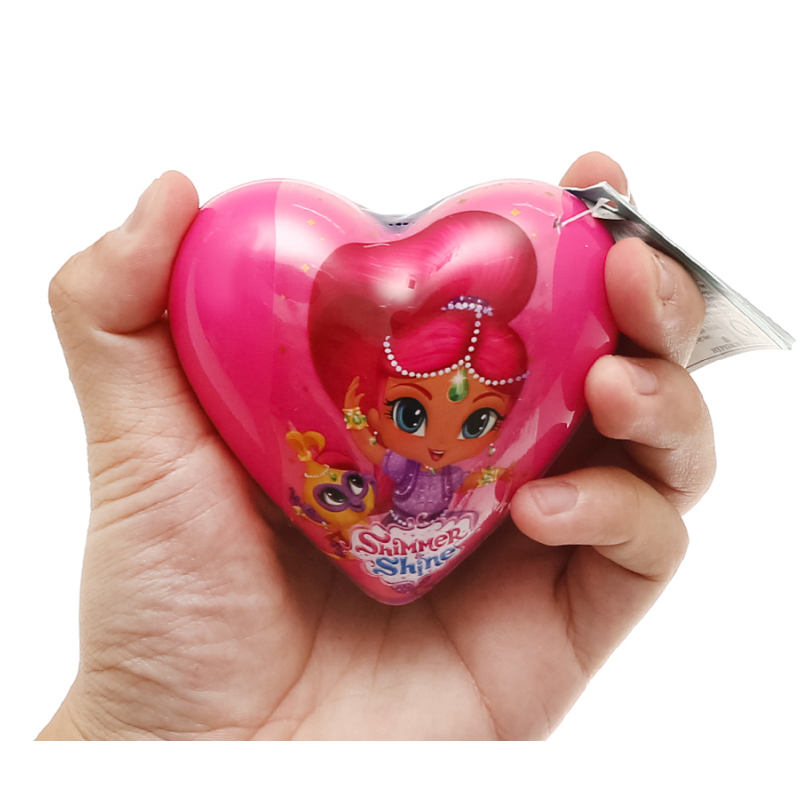 Kẹo đồ chơi trái tim Relkon Shimmer & Shine Surprise Heart hương dâu, cam hộp 10g (từ 3 tuổi) 3
