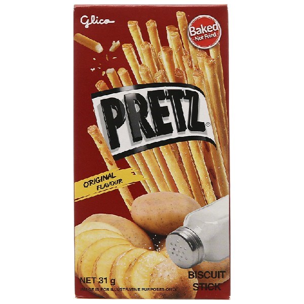 Bánh que Glico Pretz vị bắp ngọt hộp 31g (từ 3 tuổi) - AVAKids.com