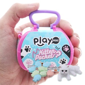 Kẹo xương cá và lồng mèo Play More bộ 8g