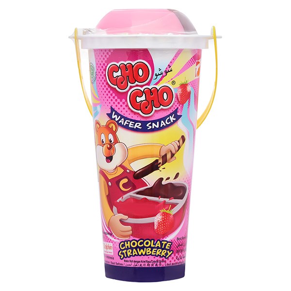 Bánh que chấm socola vị dâu Chocho 35g (từ 2 tuổi) - AVAKids.com