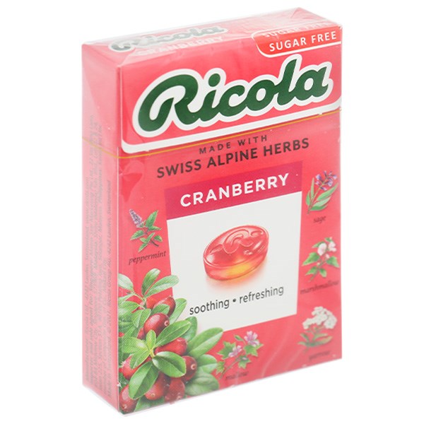 Ricola có tác dụng giảm ho không?
