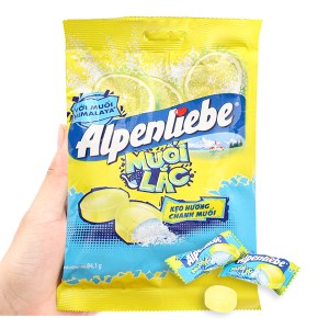 Kẹo hương chanh muối Alpenliebe gói 84.1g