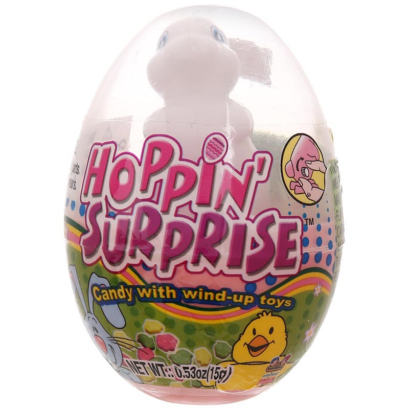 Kẹo đồ chơi trứng Kidsmania Hoppin' Surprise (từ 3 tuổi) - Màu ngẫu nhiên