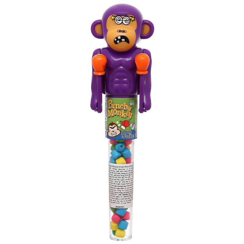 Kẹo đồ chơi khỉ đấm bốc Kidsmania (từ 3 tuổi) - Màu ngẫu nhiên