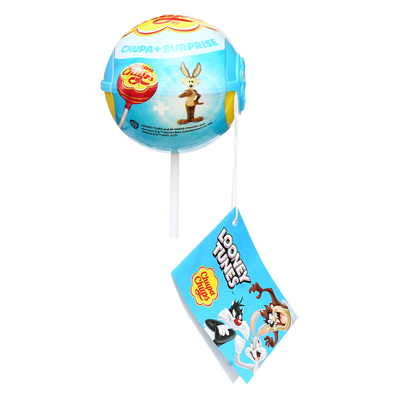 Kẹo đồ chơi Chupa Chups Surprise Looney Tunes (từ 3 tuổi)