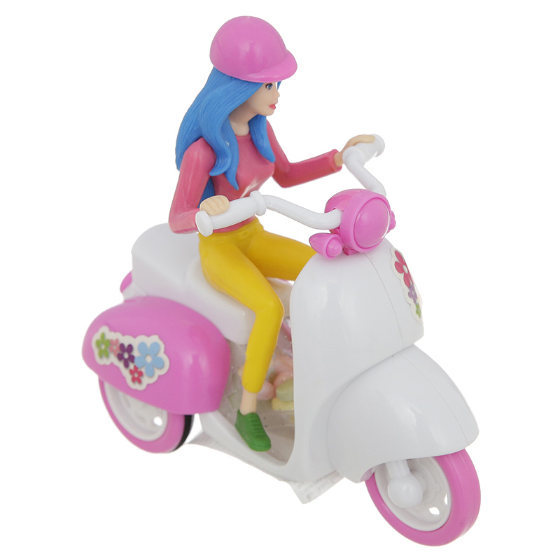 Kẹo đồ chơi xe tay ga scooter Shantou Juqi (từ 3 tuổi) - Màu ngẫu nhiên