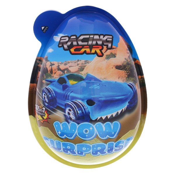 Kẹo Đồ Chơi Trứng Dafa Wow Surprise Car Hương Socola Hộp 20G (Từ 3 Tuổi)