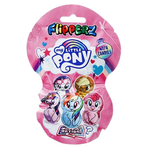 Kẹo Đồ Chơi Lật Đật Relkon My Little Pony Hương Dâu, Cam Gói 10G (Từ 3 Tuổi)