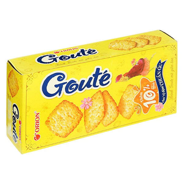 Bánh quy Orion Gouté vị mè hộp 158.4g - AVAKids.com