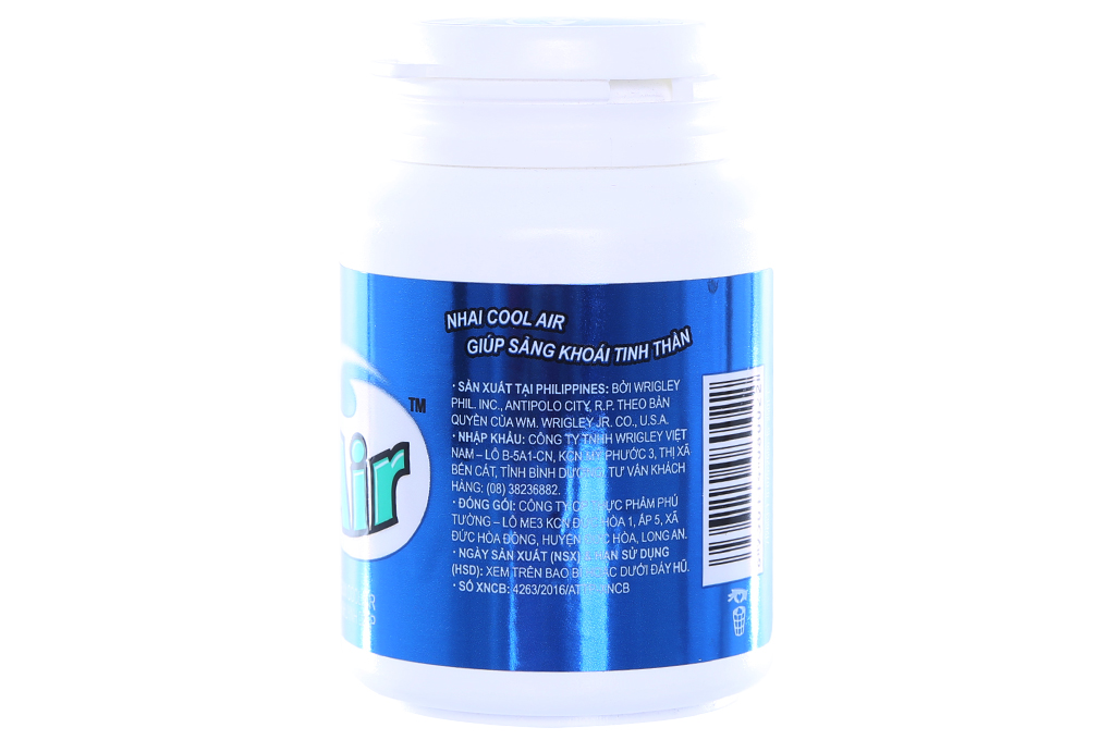 Kẹo cao su Cool Air hương Bạc Hà hũ 58.4g