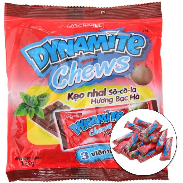 Kẹo socola bạc hà Dynamite 125g