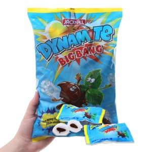 Kẹo hương bạc hà nhân socola Dynamite Big Bang gói 330g
