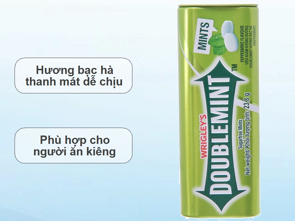 Kẹo không đường bạc hà 23.8g giá tốt tại Bách hoá XANH