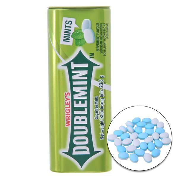 Viên ngậm DoubleMint bạc hà 23.8g