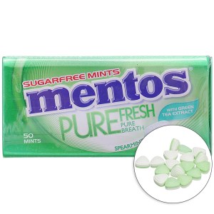 Kẹo ngậm hương bạc hà Mentos 35g giá tốt tại Bách hoá XANH