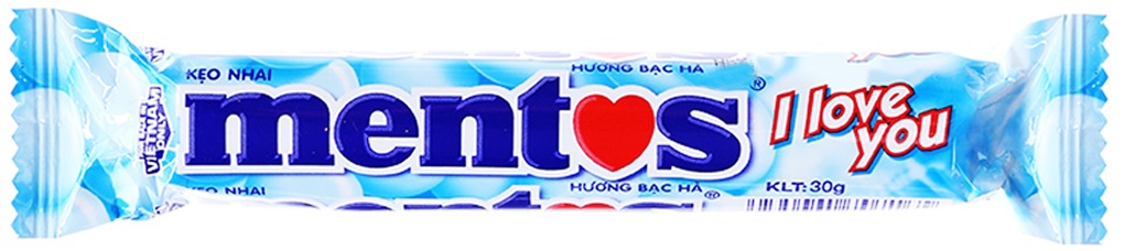 Kẹo nhai Mentos hương Bạc Hà thanh 30g