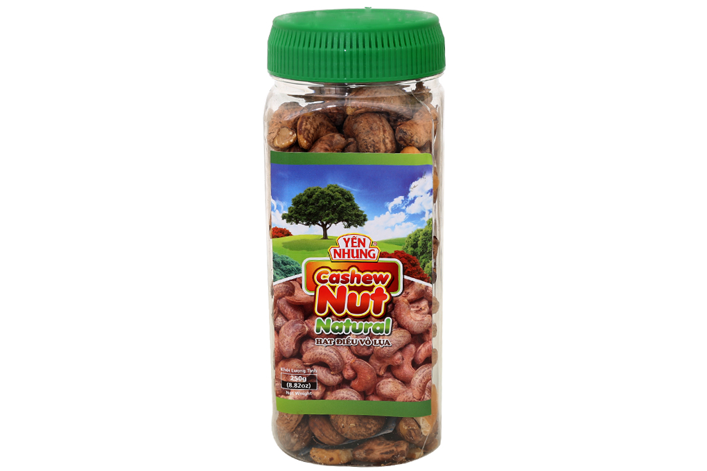 Hạt điều lụa Yến Nhung hộp 250g