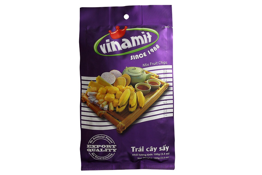 Trái cây sấy Vinamit gói 100g