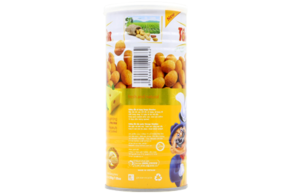 Đậu phộng Tân Tân vị phô mai hộp 200g