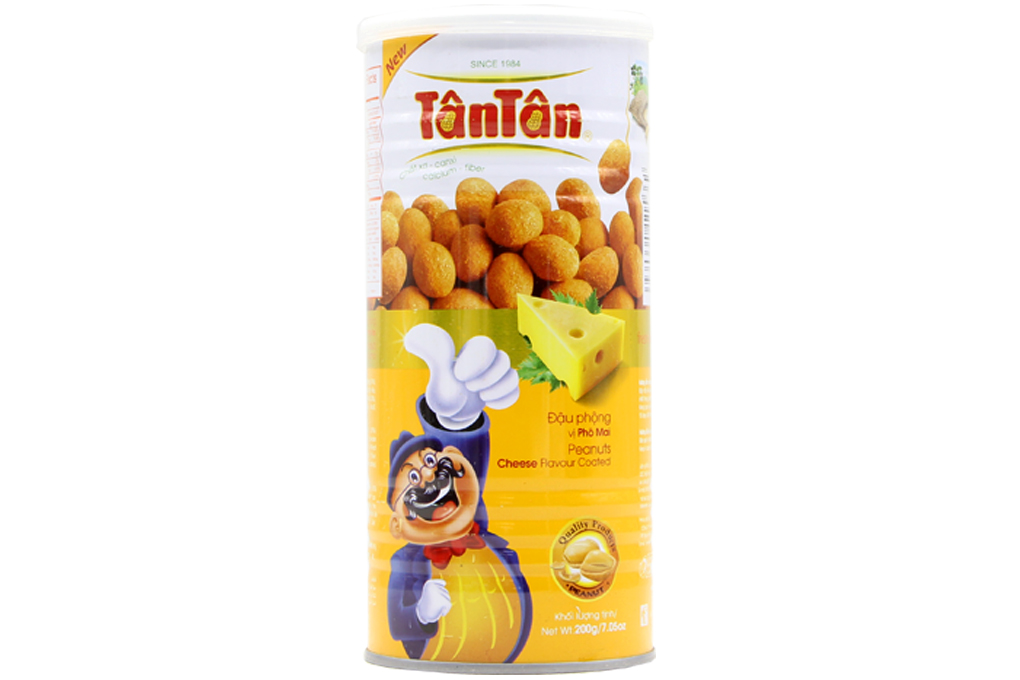 Đậu phộng Tân Tân vị phô mai hộp 200g