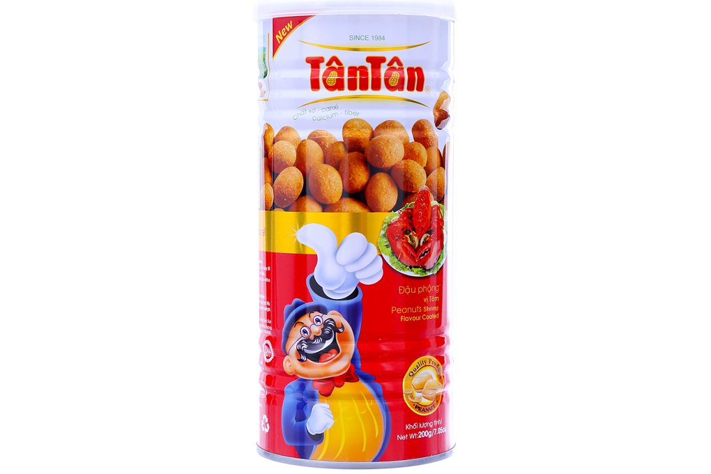 Đậu phộng Tân Tân vị tôm hộp 200g