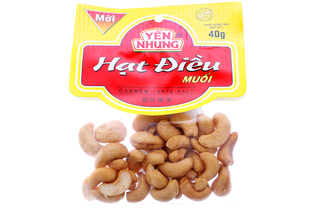 Hạt điều muối Yến Nhung hộp 40g
