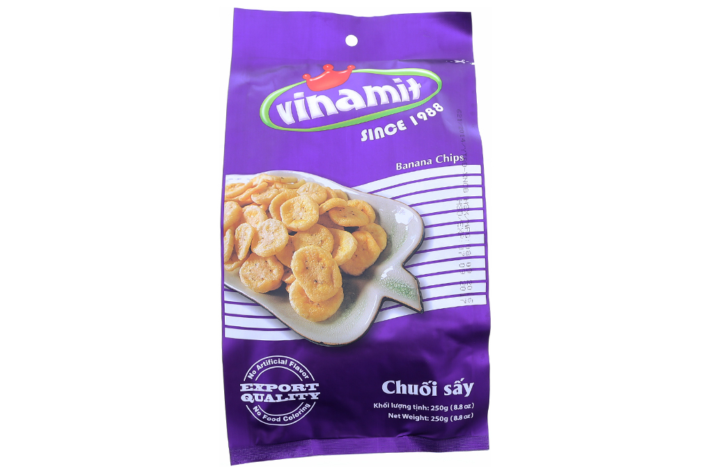 Chuối sấy Vinamit gói 250g