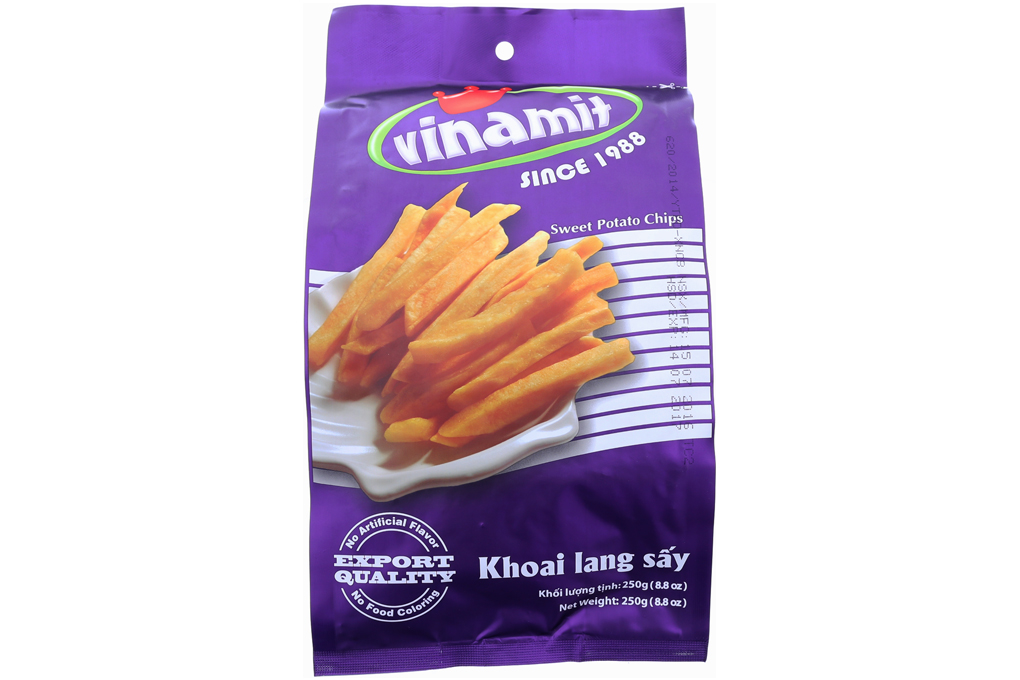 Khoai lang sấy Vinamit gói 250g