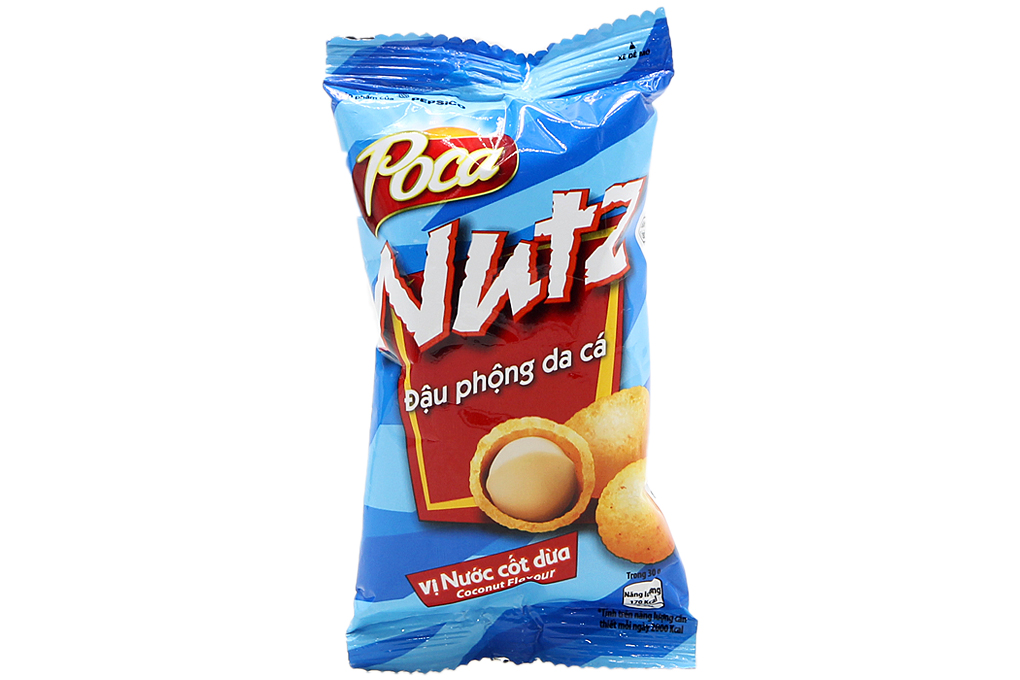 Đậu phộng da cá Poca vị nước cốt dừa 17g